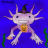 Candy axolotl